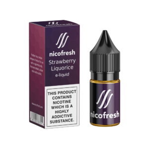 10ml Strawberry Liquorice – Nicofresh E-Liquid