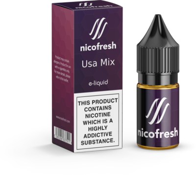 10ml USA Mix Tobacco – Nicofresh E-Liquid