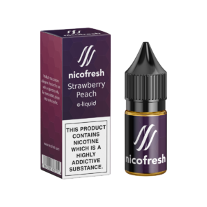 10ml Strawberry Peach – Nicofresh E-Liquid