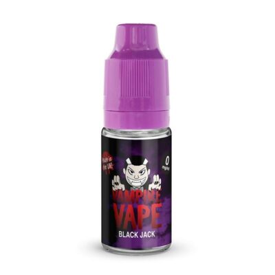 10ml Black Jack – Vampire Vape E-Liquid