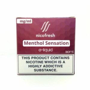 30ml Menthol Sensation – Nicofresh E-Liquids